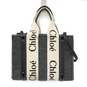 CHLOE Black Leather Shoulder Bag